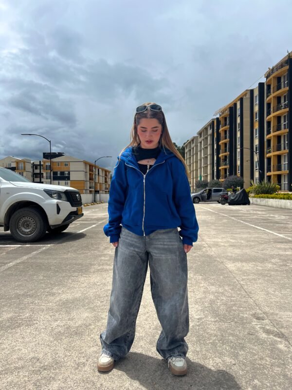 Jean Baggy grey