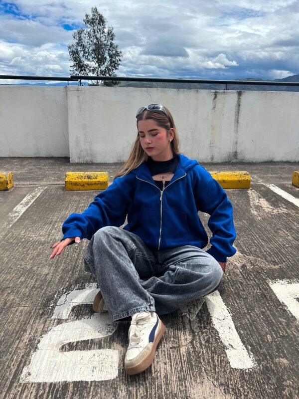 Jean Baggy grey