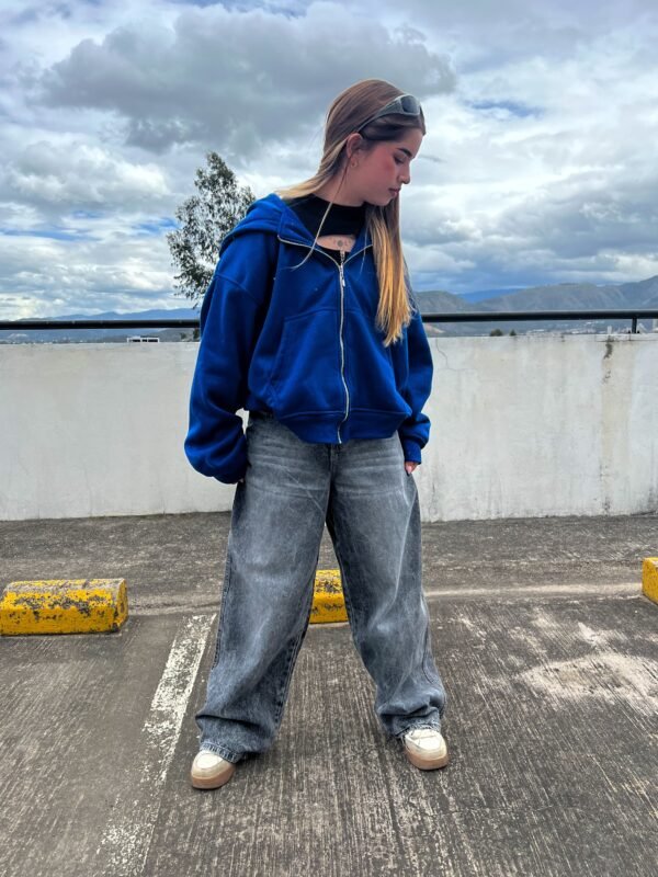 Jean Baggy grey