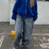 Jean Baggy grey