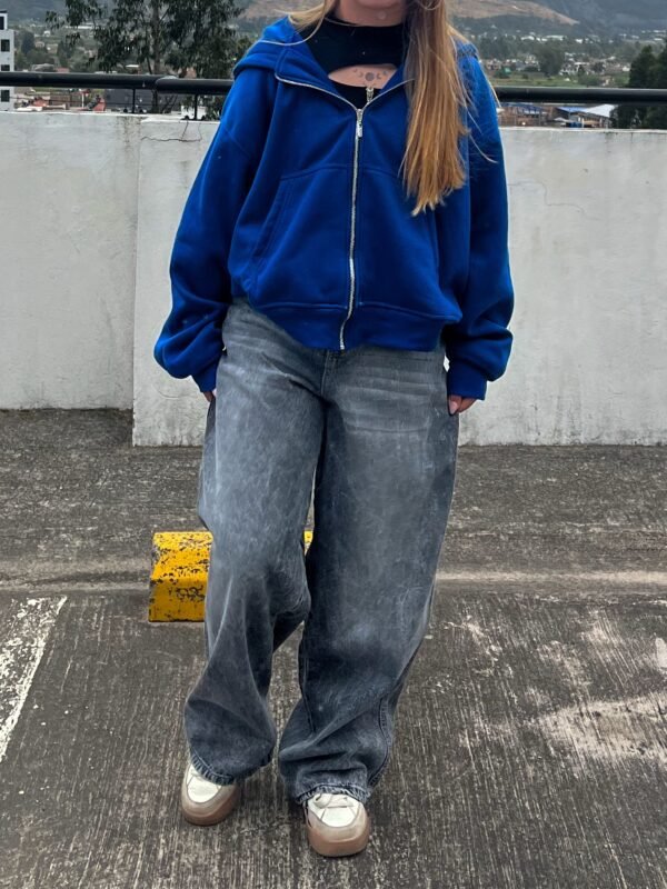 Jean Baggy grey