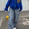 Jean Baggy grey