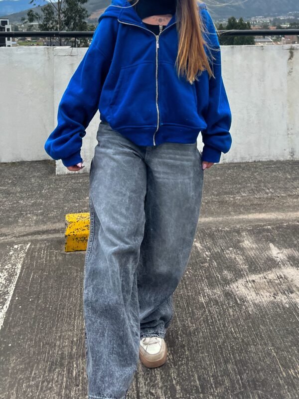 Jean Baggy grey