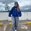 Jean Baggy grey