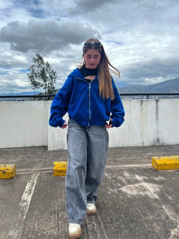 Jean Baggy grey