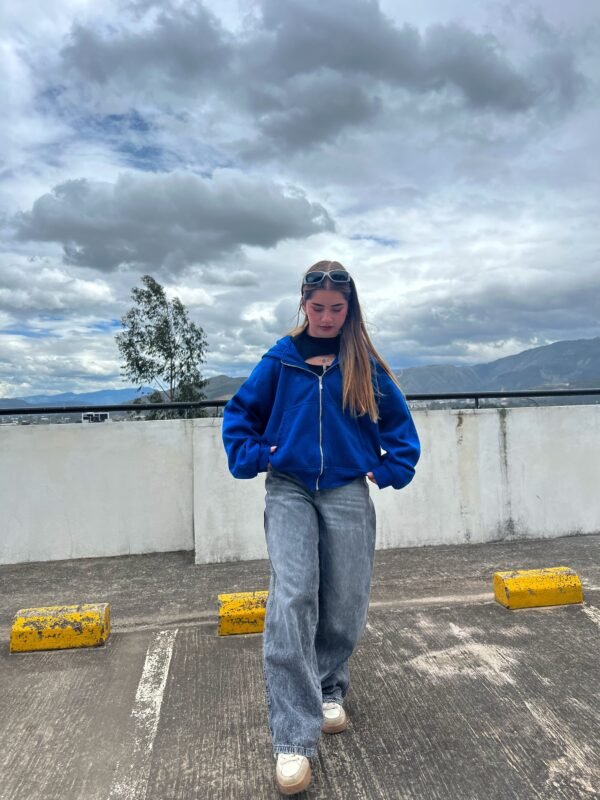 Jean Baggy grey