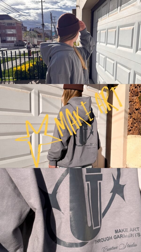 Hoodie make art