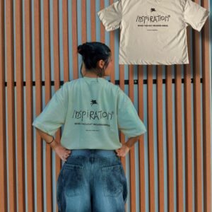 BAGGY JEANS - VINTAGE WASH CURVED LEG PATCHWORK