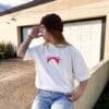 Tribal boxy fit t-shirt