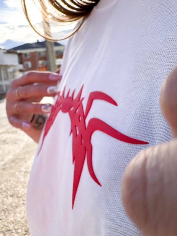 Tribal boxy fit t-shirt