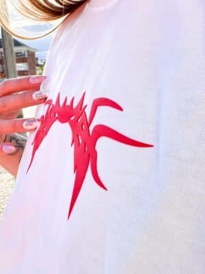 Tribal boxy fit t-shirt