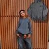 BAGGY JEANS - VINTAGE WASH CURVED LEG PATCHWORK