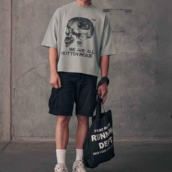 Camiseta “Rotten Inside” – Oversize Boxy Fit