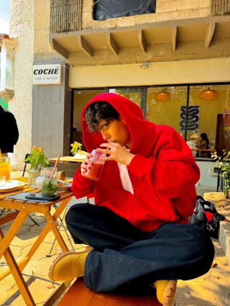 Chaqueta Zip Hoodie OTHERSITE – Red Core