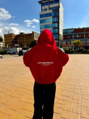 Chaqueta Zip Hoodie OTHERSITE – Red Core