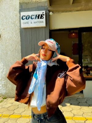 Chaqueta Zip Hoodie OTHERSITE – brown Core