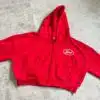 Chaqueta Zip Hoodie OTHERSITE – Red Core