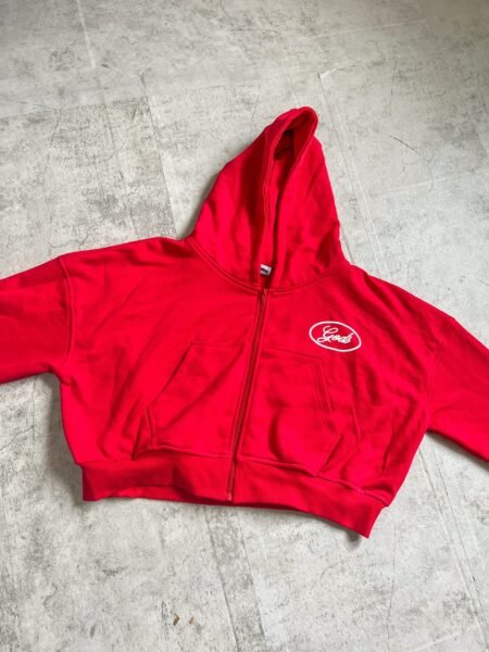Chaqueta Zip Hoodie OTHERSITE – Red Core