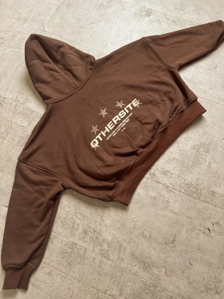 img_7526 Chaqueta Zip Hoodie OTHERSITE – brown Core