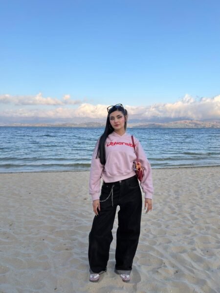 LOVE TRANSCENDS HOODIE – BLUSH