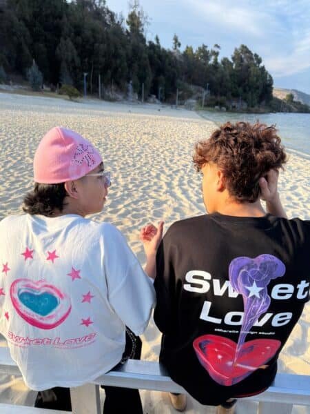 SWEET LOVE TEE – WHITE