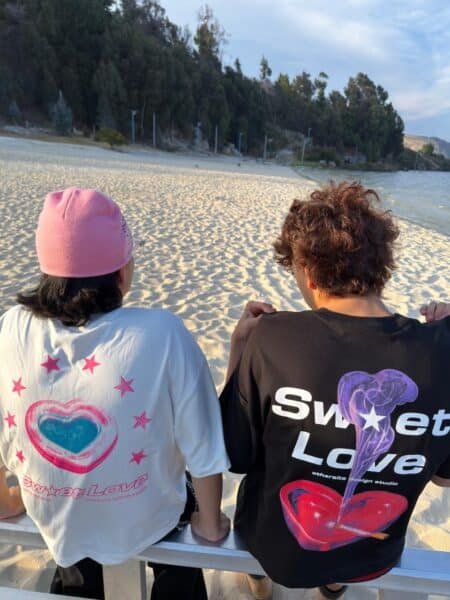 SWEET LOVE TEE – BLACK