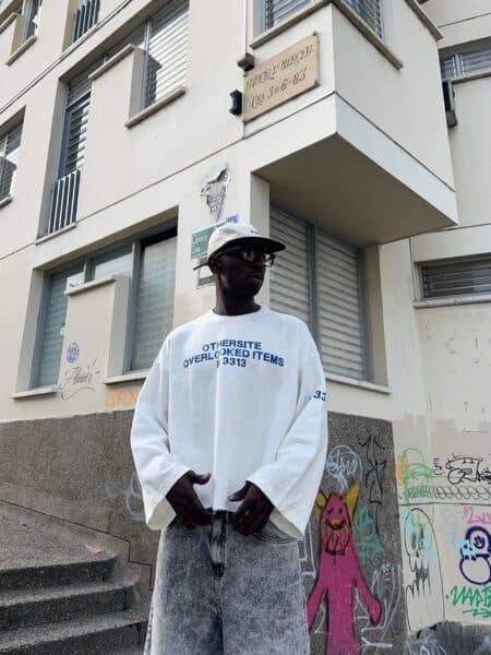 LONG SLEEVE “OVERLOOKED ITEMS” – WHITE EDITION