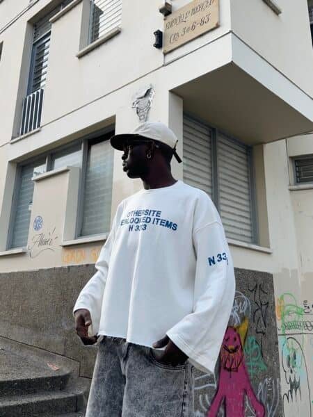 LONG SLEEVE “OVERLOOKED ITEMS” – WHITE EDITION