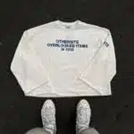 LONG SLEEVE “OVERLOOKED ITEMS” – WHITE EDITION