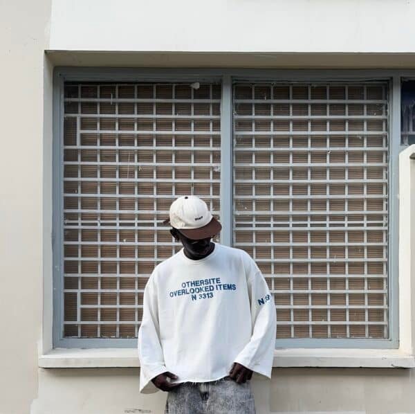 LONG SLEEVE “OVERLOOKED ITEMS” – WHITE EDITION