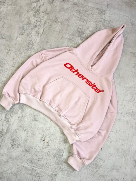 LOVE TRANSCENDS HOODIE – BLUSH