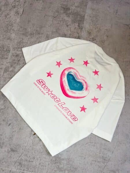 SWEET LOVE TEE – WHITE