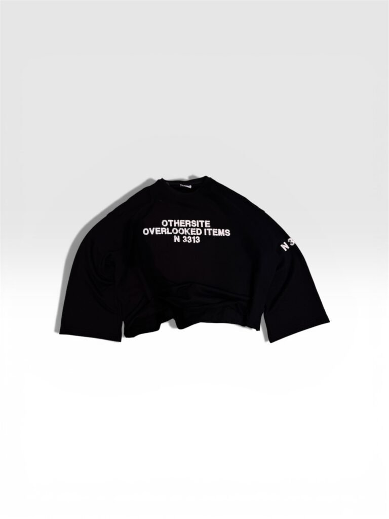 photoroom_20260222_113059 LONG SLEEVE “OVERLOOKED ITEMS” – BLACK EDITION