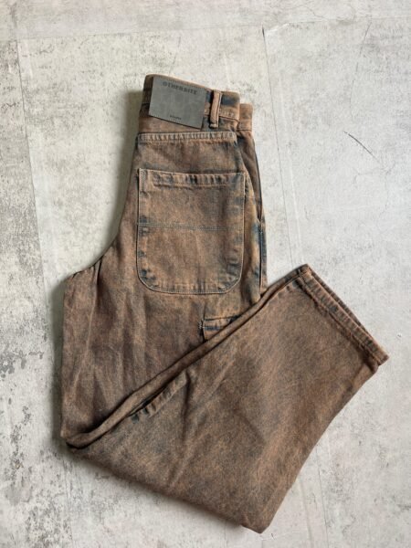 Baggy Cargo Jeans Acid Wash