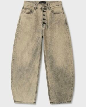 Jean Acid Wash de Botones – El Nuevo Corte Barrel