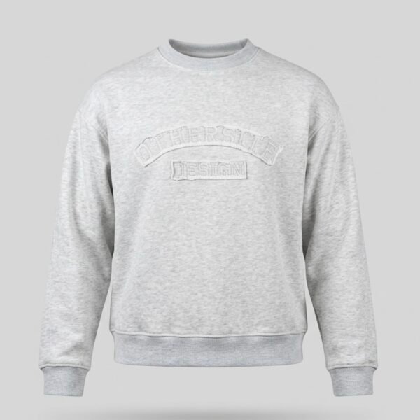 img_7719 crewneck “Othersite Design”- Grey