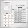 black-and-white-modern-size-chart-instagram-post-10 Long Sleeve Boxy Fit Othersite®Studios-Negro