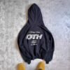 ZIP HOODIE RACING BLACK