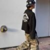 Long Sleeve Boxy Fit Othersite®Studios-Negro