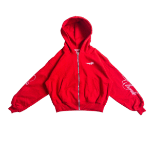photoroom_20260413_185608 ZIP HOODIE-MYSTICAL RED