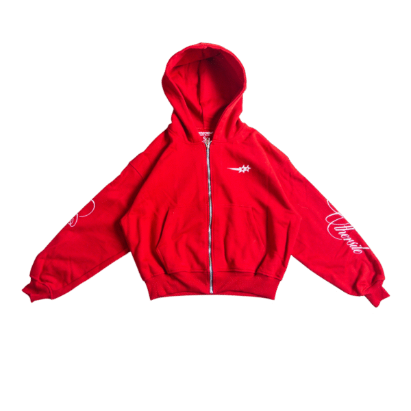 photoroom_20260413_185608 ZIP HOODIE-MYSTICAL RED