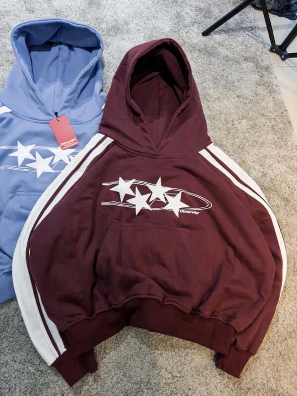 Hoodie Nova red wine