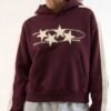 Hoodie Nova red wine