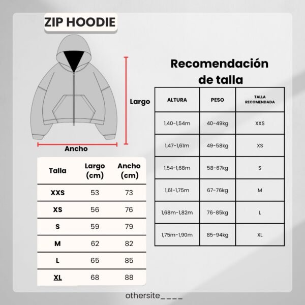 black-and-white-modern-size-chart-instagram-post-20 Hoodie Boxy Mental Health Club