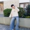 Long Sleeve Stripes Yellow– Boxy Fit