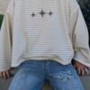 Long Sleeve Stripes Yellow– Boxy Fit
