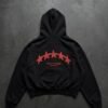 img_2452 Zip Hoodie Red Stars