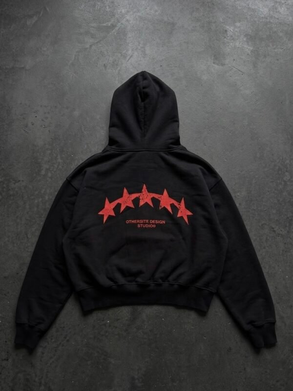 img_2452 Zip Hoodie Red Stars