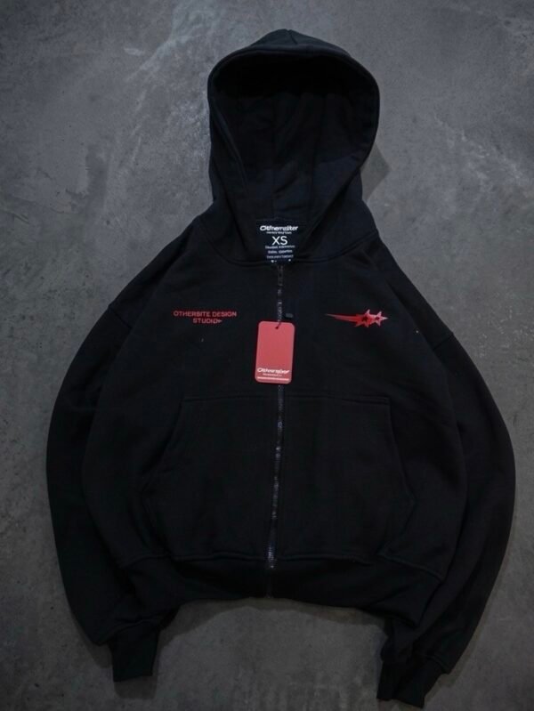 img_2458 Zip Hoodie Red Stars