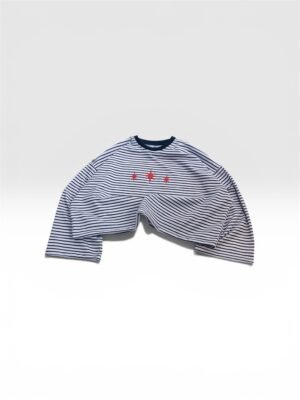 photoroom_20260715_162245 Long Sleeve Stripes Blue – Boxy Fit